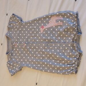 Poka dot Giraffe Onsie
